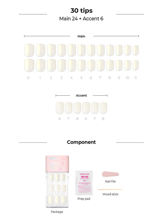 DASHING DIVA MAGICPRESS Pearly Shine