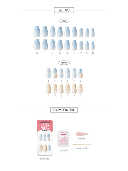 DASHING DIVA MAGICPRESS Summer Beach