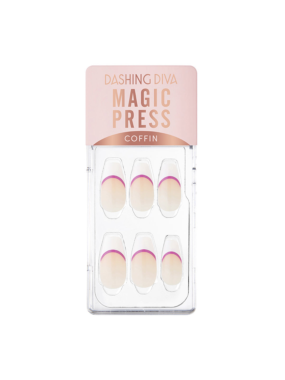 DASHING DIVA MAGICPRESS White Purple