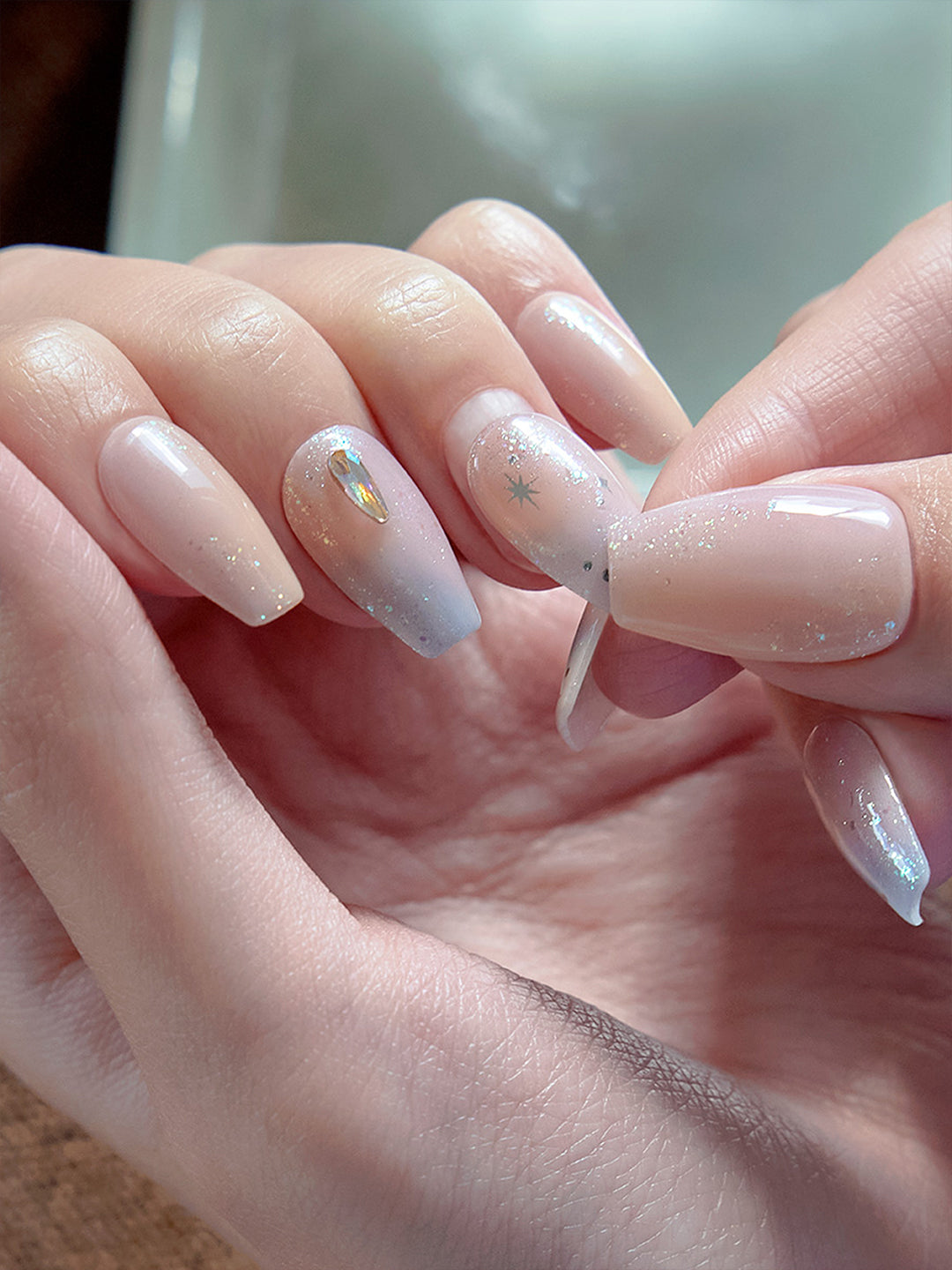 DASHING DIVA MAGICPRESS lobelia marble