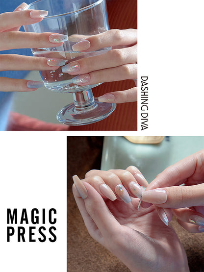 DASHING DIVA MAGICPRESS lobelia marble