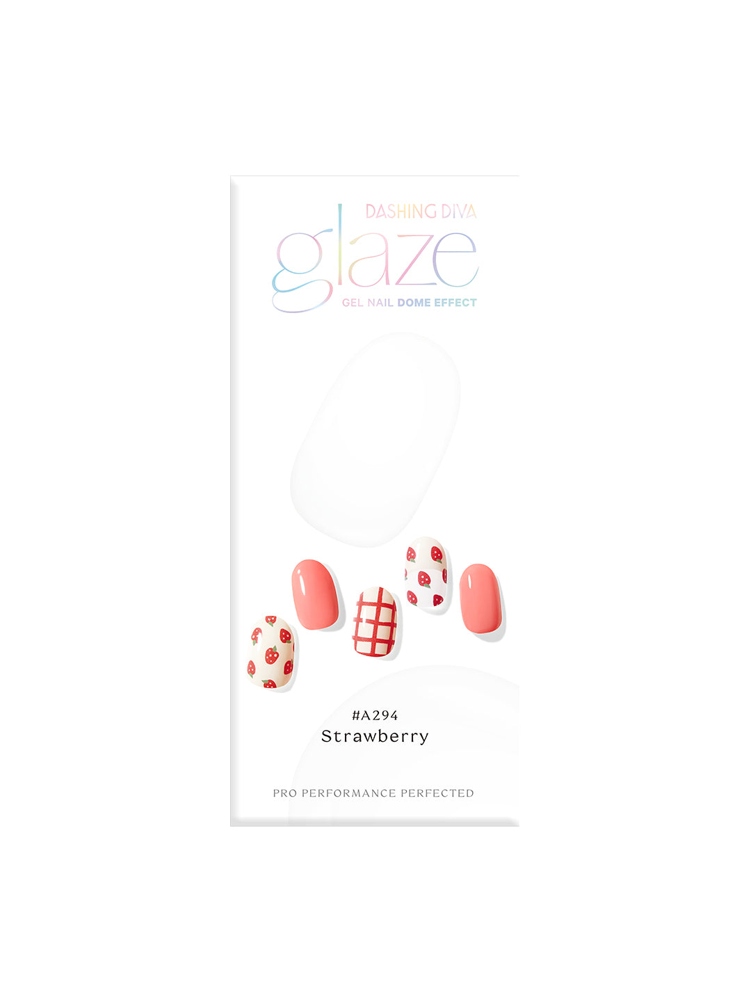 DASHING DIVA GLAZE A294 Strawberry