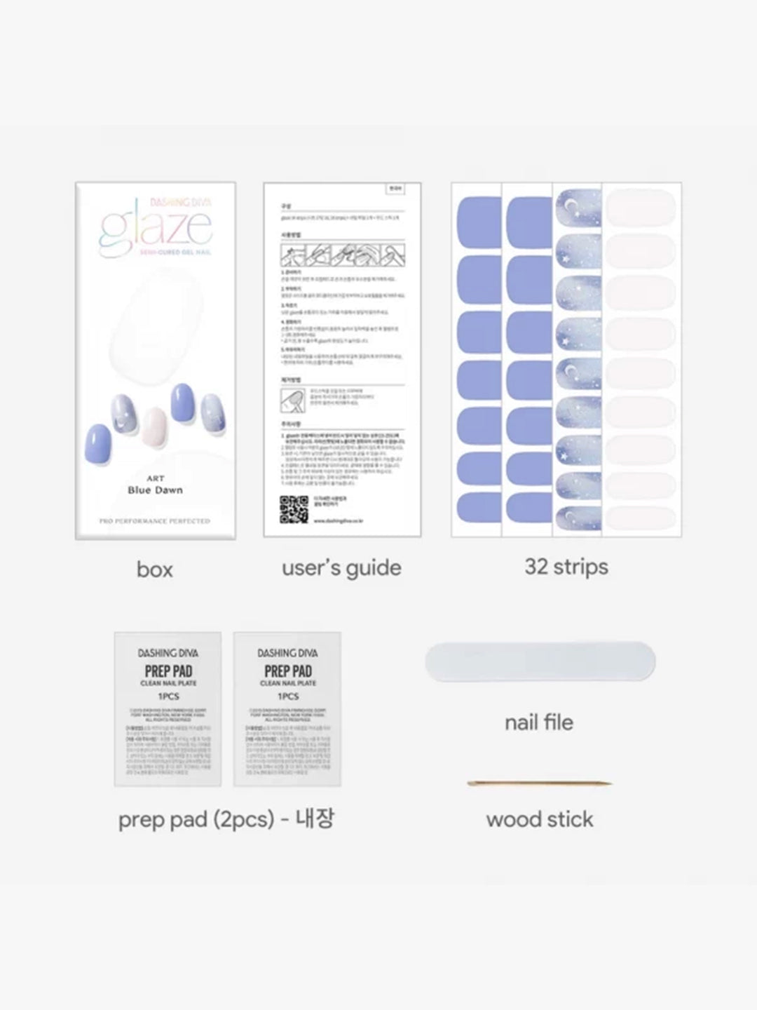 Dashing Diva Glaze Blue Dawn