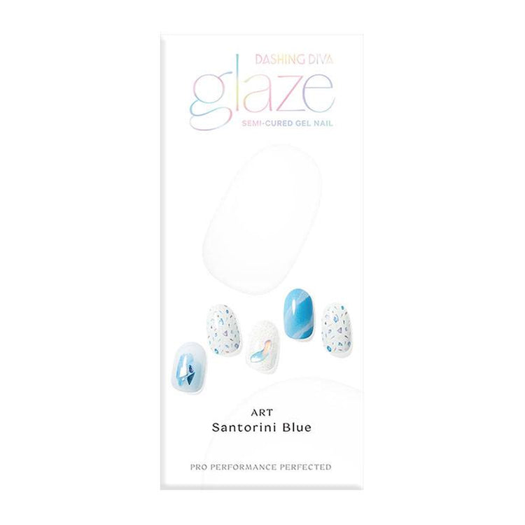 Dashing Diva Glaze Santorini Blue