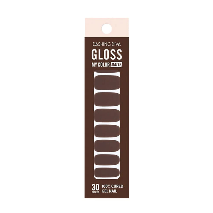 Dashing Diva Gloss Matt Chocolate