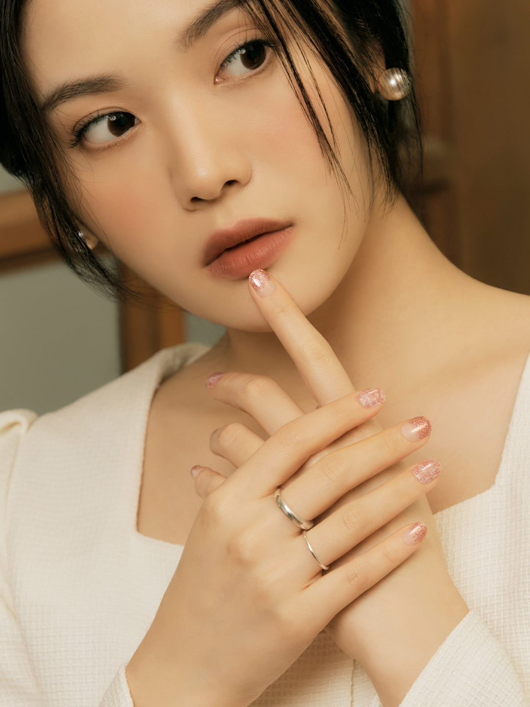 DASHING DIVA GLOW Rose Tweed