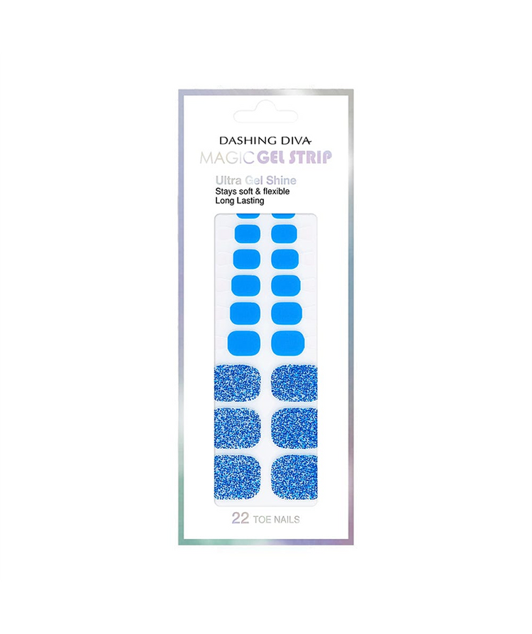 Dashing Diva Gel Strip Blue Crush