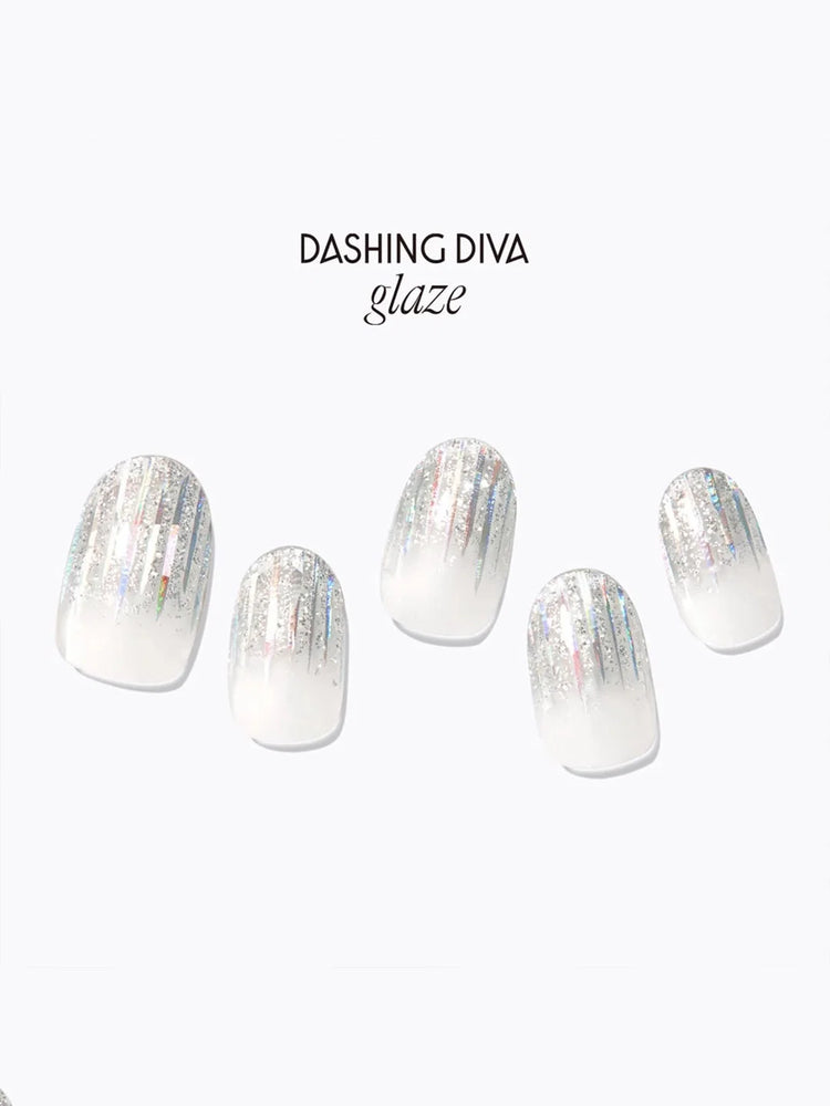 Dashing Diva Glaze Dazzling Silver