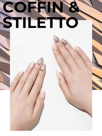 DASHING DIVA MAGICPRESS Blanc Metal