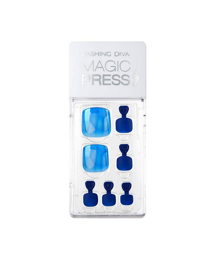 Dashing Diva MagicPress Navy Prism