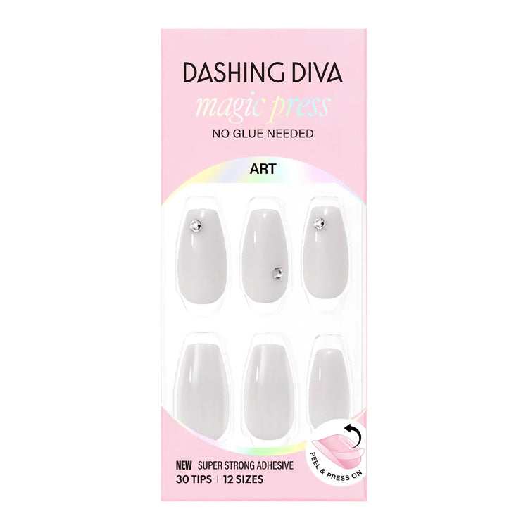 Dashing Diva MagicPress Pearl Grey