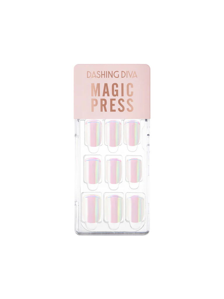 DASHING DIVA MAGICPRESS Pearly Ice French