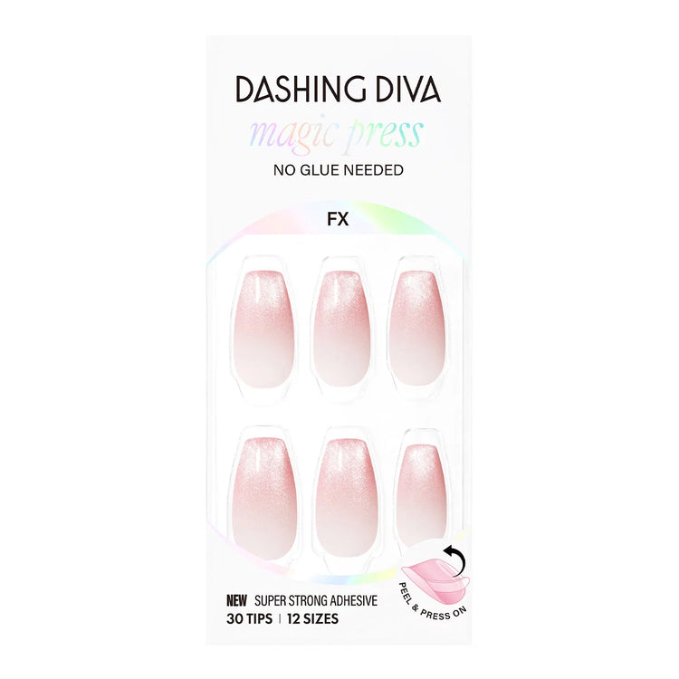 Dashing Diva MagicPress Pink Blanc