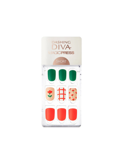 Dashing Diva Magic Press Red Tulip crush