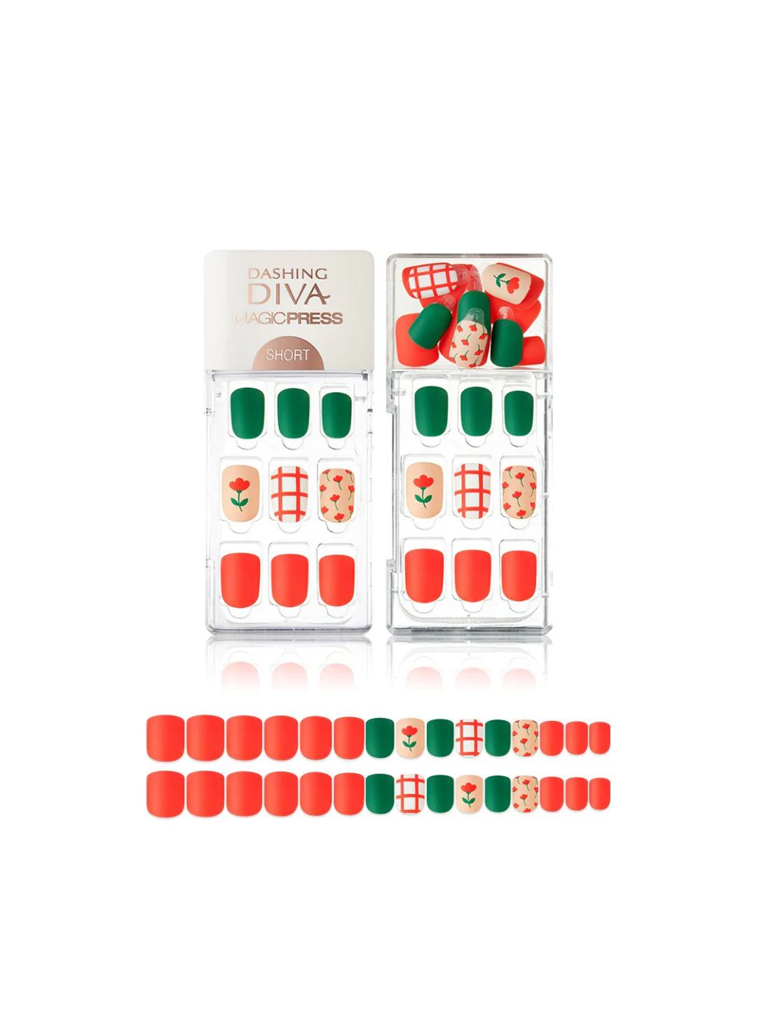 Dashing Diva Magic Press Red Tulip crush