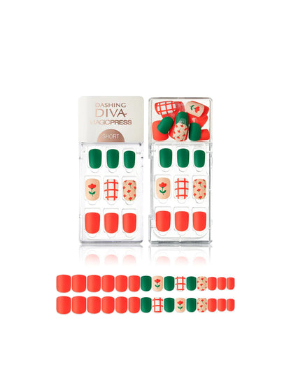 Dashing Diva Magic Press Red Tulip crush