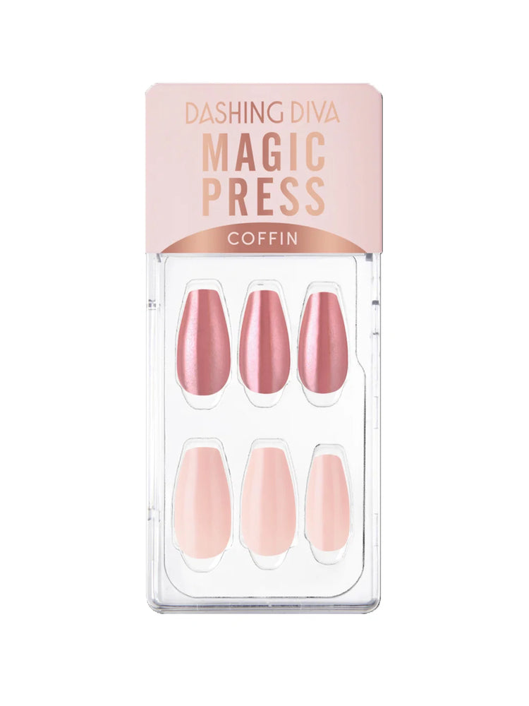 Dashing Diva MagicPress Soft Pink Metal