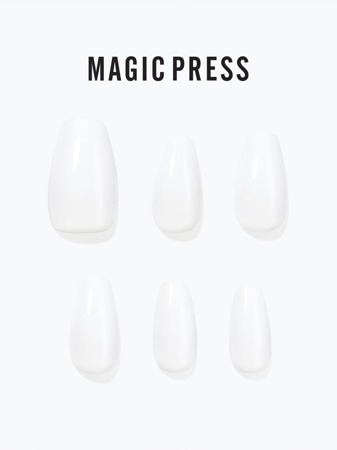 DASHING DIVA MAGICPRESS Titanium Chic White