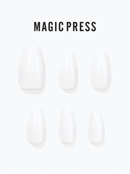DASHING DIVA MAGICPRESS Titanium Chic White
