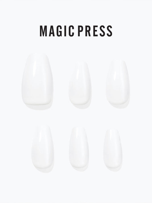 DASHING DIVA MAGICPRESS Titanium Chic White