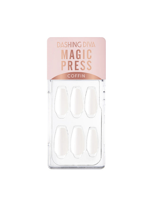 DASHING DIVA MAGICPRESS Titanium Chic White