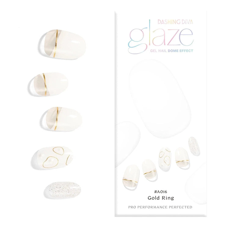 Dashing Diva Glaze Gold Ring