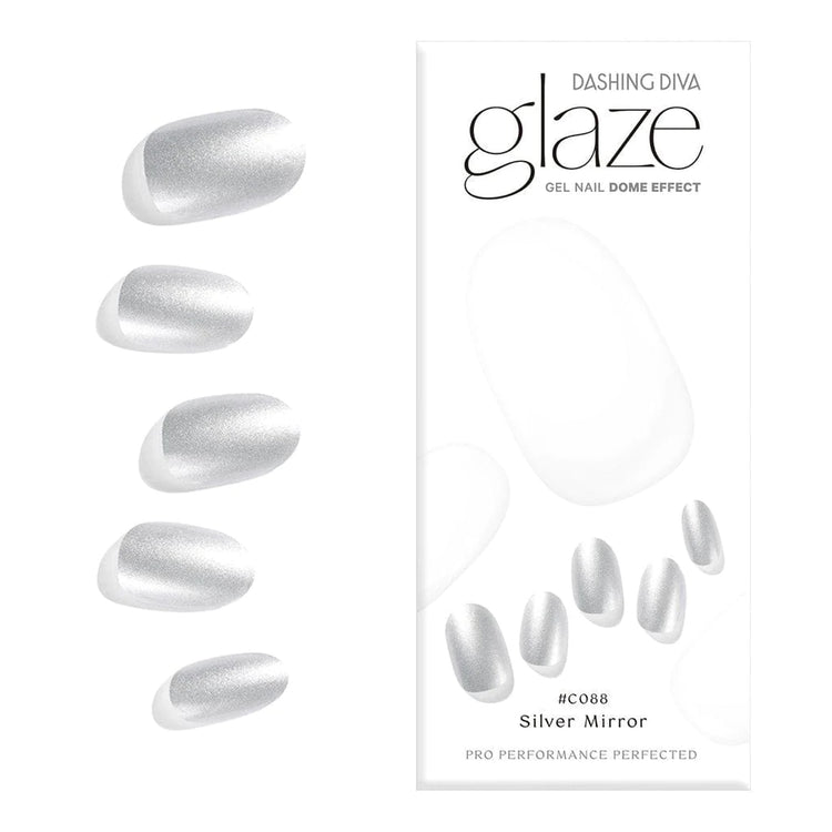Dashing Diva Glaze Silver Mirror