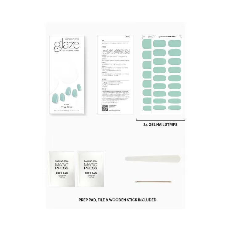 Dashing Diva Glaze True Mint – view 3
