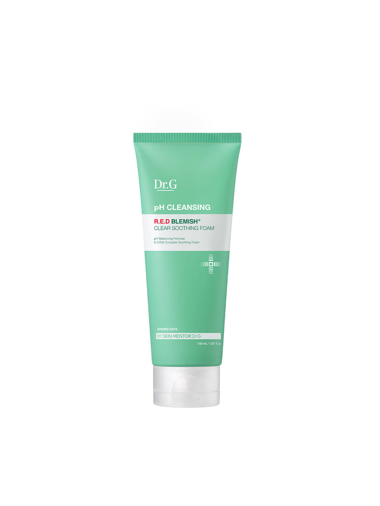 DR.G pH Cleansing Red Blemish Clear Soothing Foam
