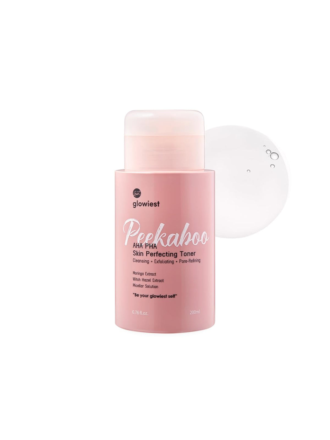 Glowiest Peekaboo AHA PHA Skin Perfecting Face Toner