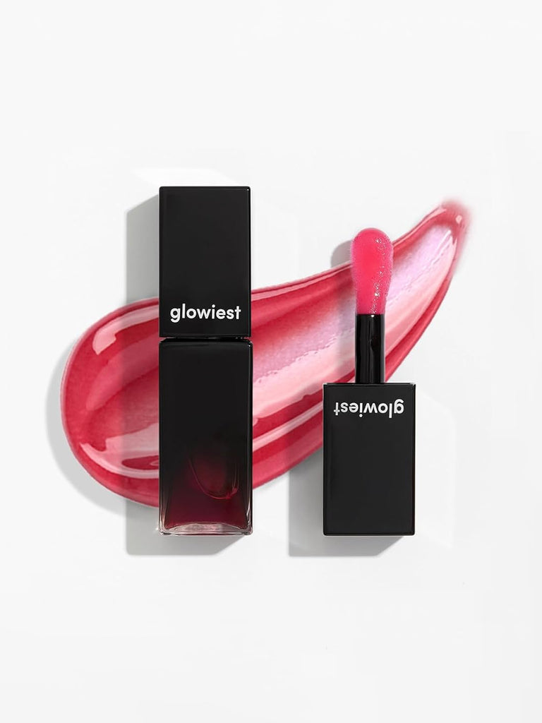 Glowiest Effortless Glow Lip Oil (001 Red Rose)
