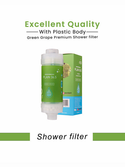 Shower Filter Green Grape(145g)
