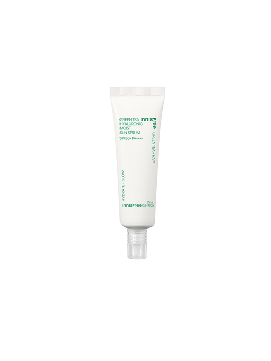 INNISFREE GREEN TEA HYALURONIC MOIST SUN SERUM 50ml
