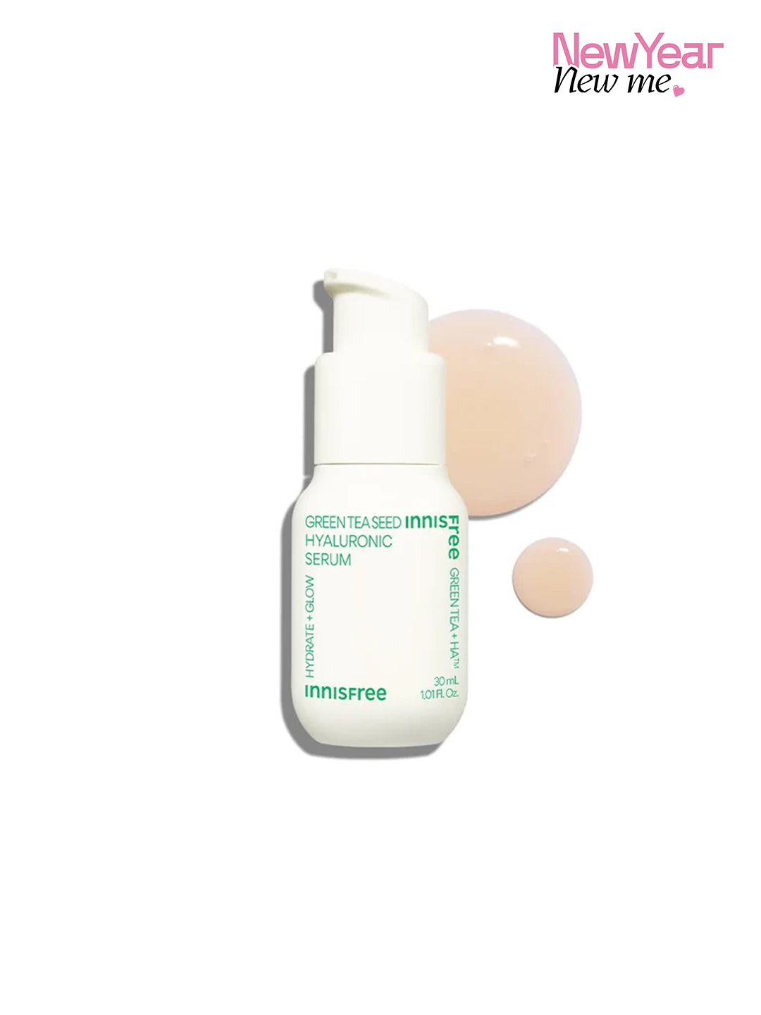 Innisfree Hyaluronic Acid Green Tea Seed Serum - Mini