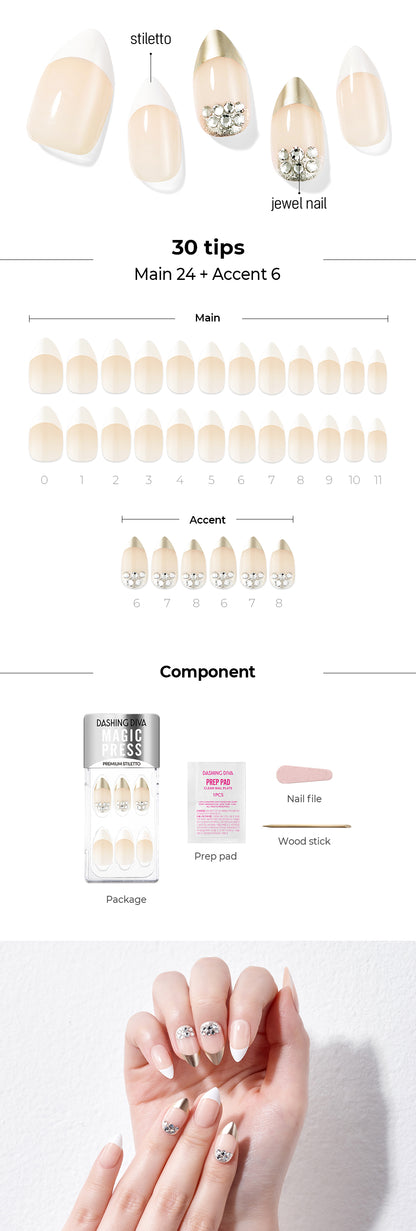 DASHING DIVA MAGICPRESS Bella Bride