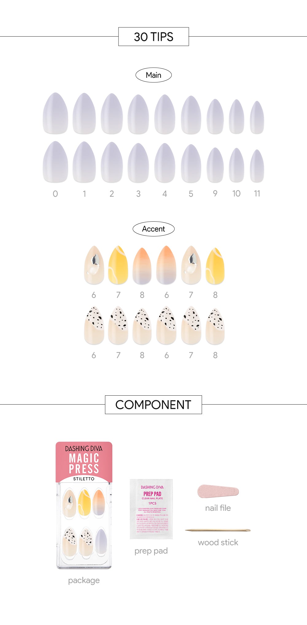 DASHING DIVA MAGICPRESS Vanilla Spring