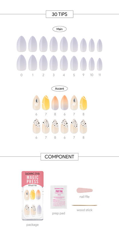 DASHING DIVA MAGICPRESS Vanilla Spring