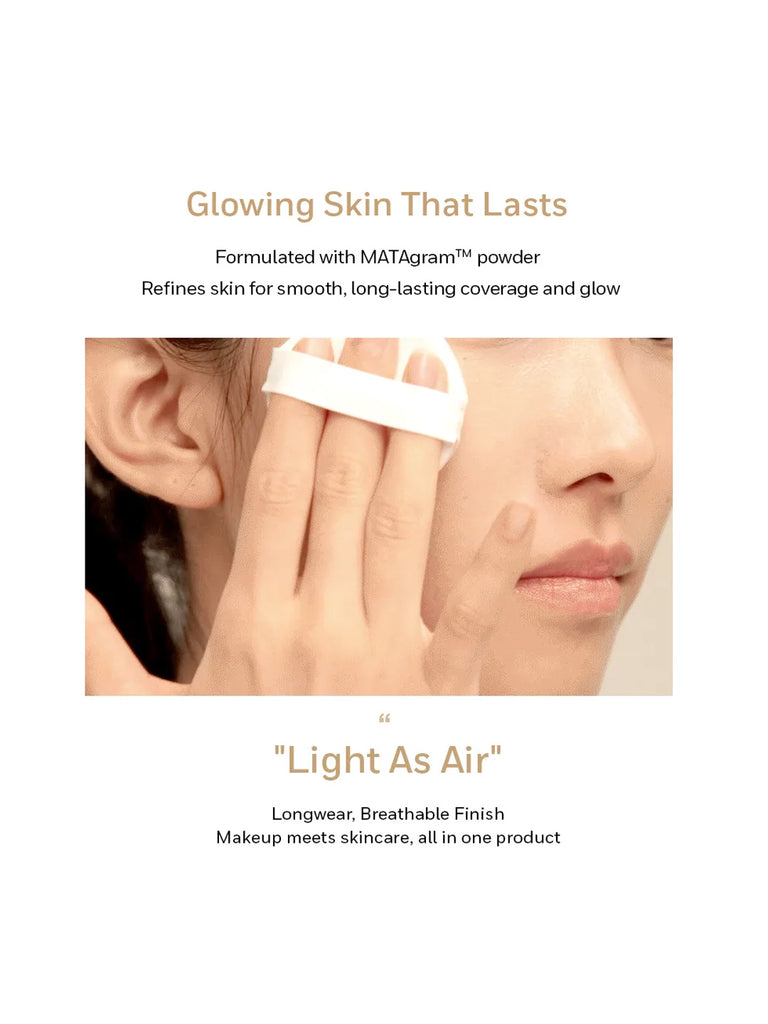 Missha Glow Cushion Light NO.21P Fair SPF37 PA+++ – view 3