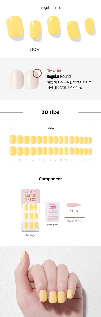 DASHING DIVA MAGICPRESS Cheese Yellow