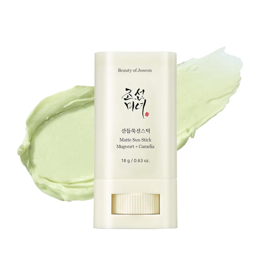 BEAUTY OF JOSEON Matte Sunstick Mugwort + Camelia [SPF50+ PA++++] 18g