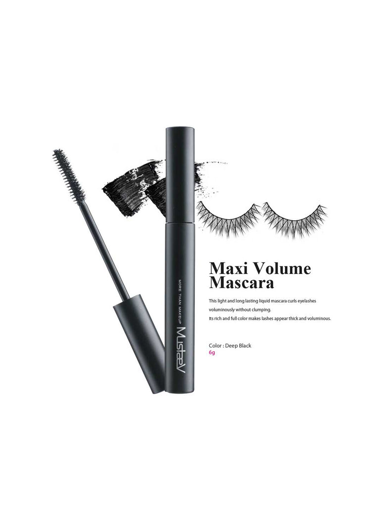 Maxi Volume Mascara - Deep Black by MustaeV