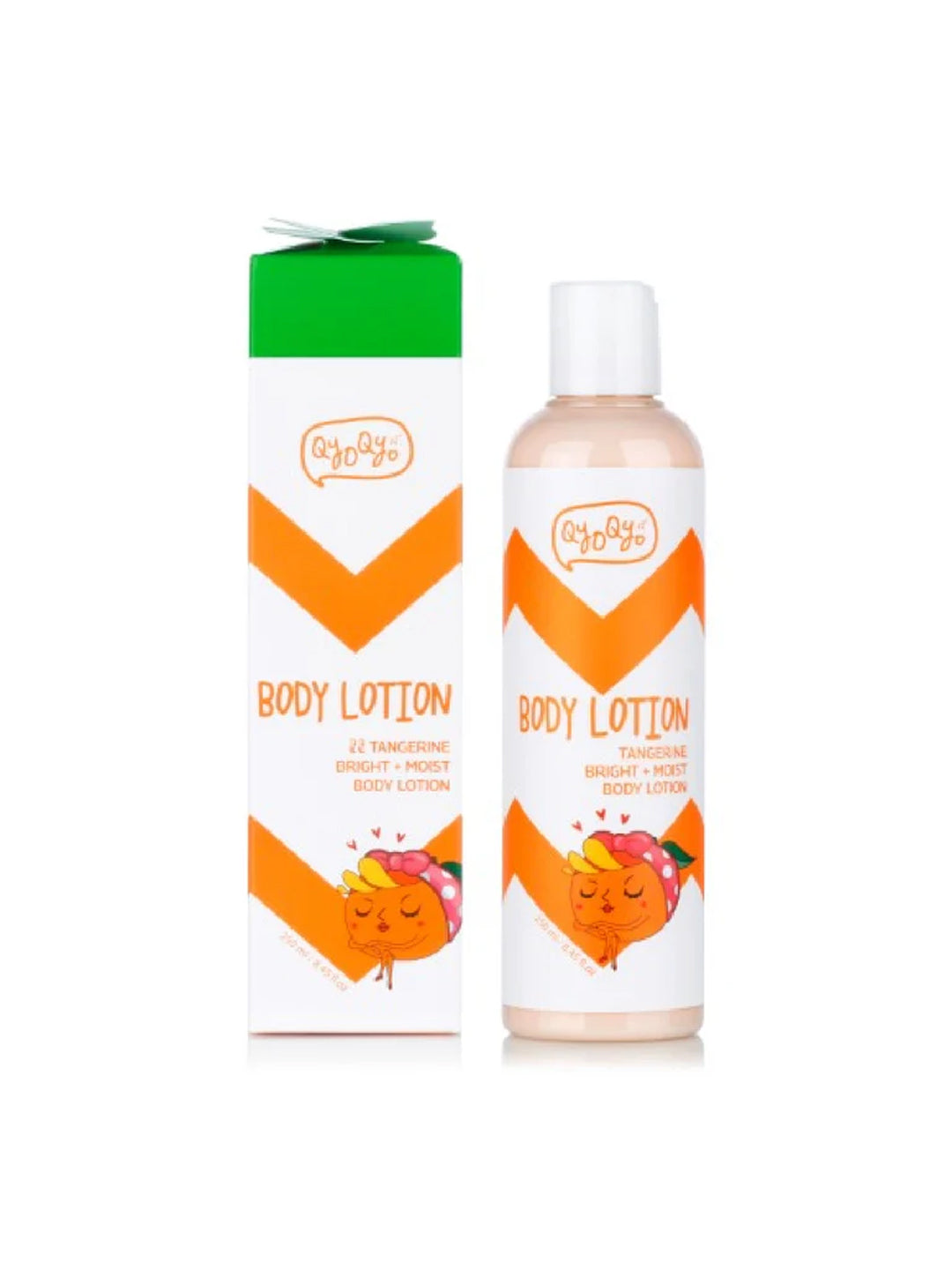 QyoQyo Tangerine Bright  Moist Body Lotion
