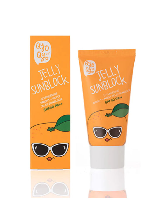 QyoQyo Tangerine Bright  Moist Jelly Sunblock