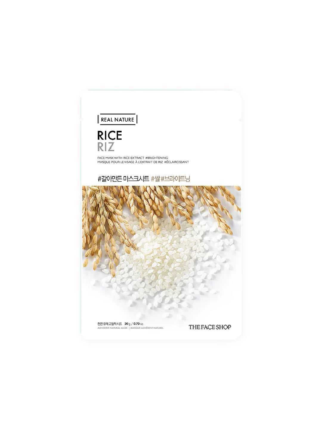 The Face Shop Real Nature Masksheet