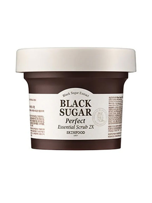 SKINFOOD Black Sugar Perfect Essential Scrub 2X : All Skin Types (100gm)
