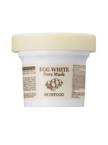 SKINFOOD Egg White Pore Mask for Remove pore-clogging oil from Skin - Unisex (100ml)