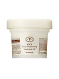 SKINFOOD Rice Daily Brightening Mask Wash off for Men's & Women's : Best for sensitive skin (210 g)