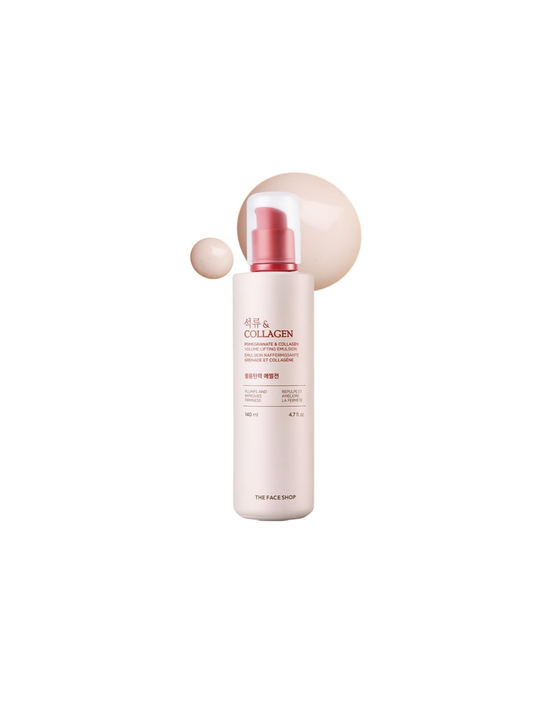 The Face Shop Pomegranate And Collagen Volume Lifting Emulsion 140ml