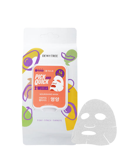 Dewytree Pick And Quick 2 Weeks Nourishing Mask (14pcs)