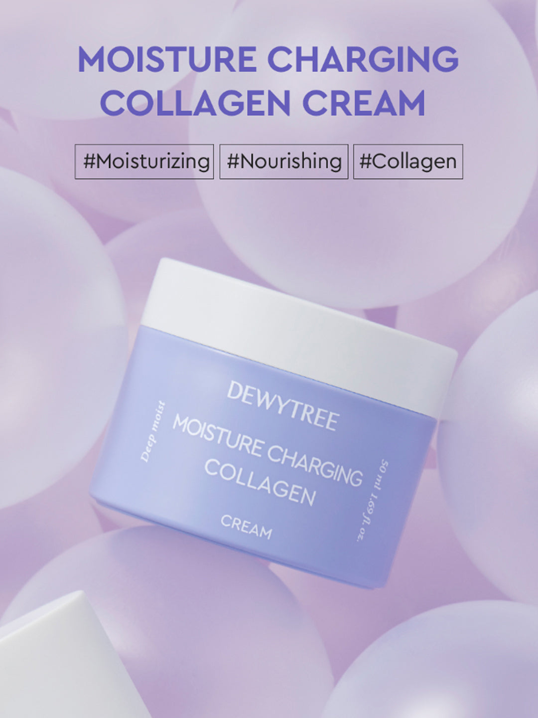 Dewytree Moisture Charging Collagen Cream - 50ml